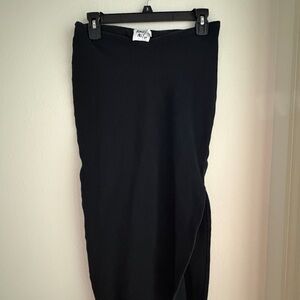 Princess Polly Black Maxi Skirt